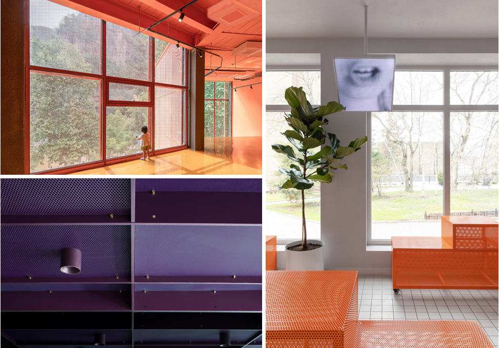 顏色多變的擴張網