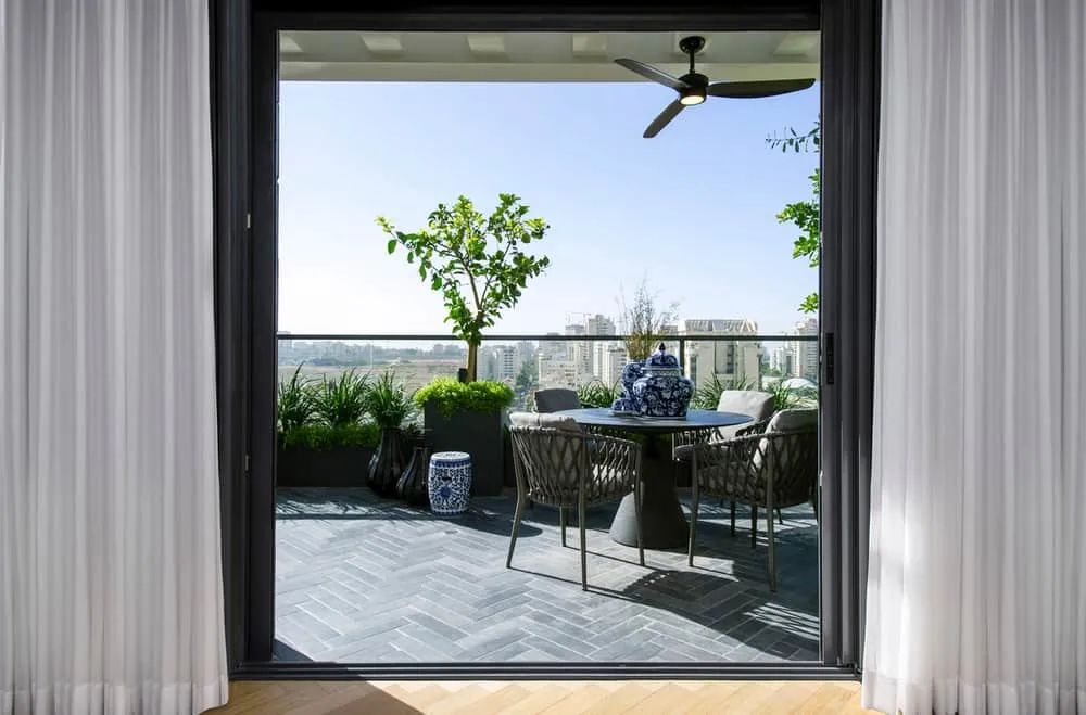 以色列豪華公寓頂樓室內設計 Israel Interior Design Weiss Penthouse／K.O.T Architects