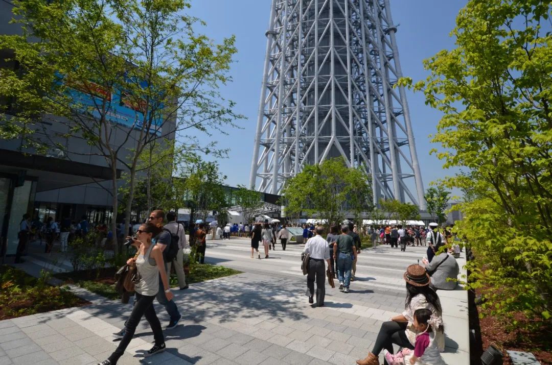 「東京晴空塔城」是在東武鐵道貨物場舊址上建設的綜合性商業設施
