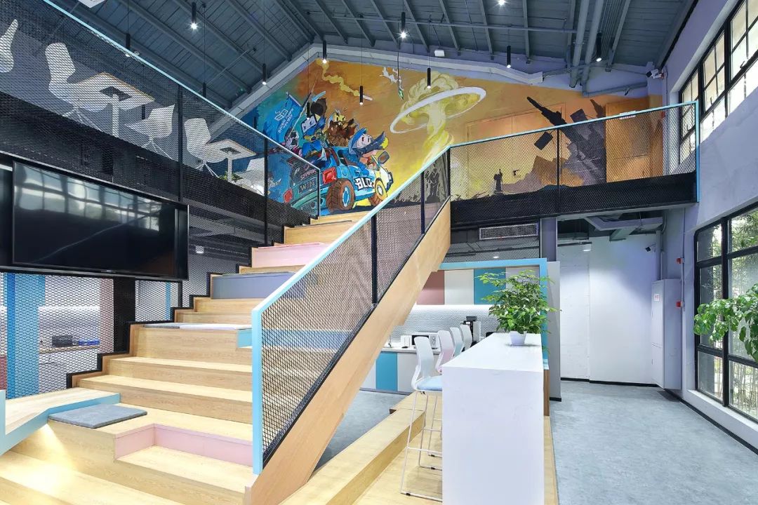 上海市bilibili嗶哩嗶哩電競辦公樓室內設計╱艾迪爾IDEAL