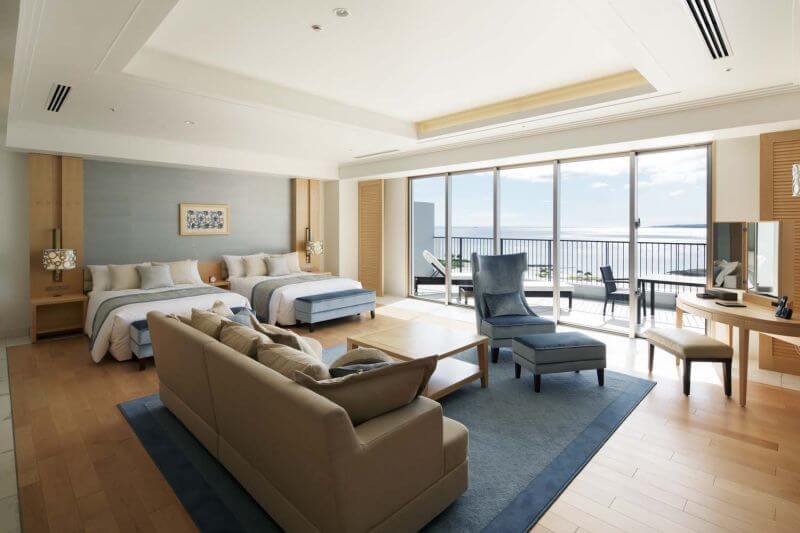 全部客房均享有大面海景；圖片提供：Orion本部渡假SPA飯店