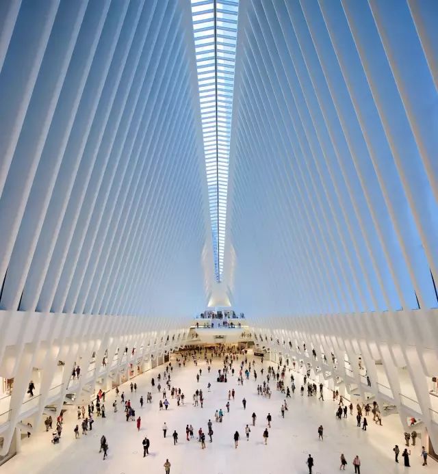 美國紐約世貿中心交通樞紐站／聖地亞哥·卡拉特拉瓦 Santiago Calatrava