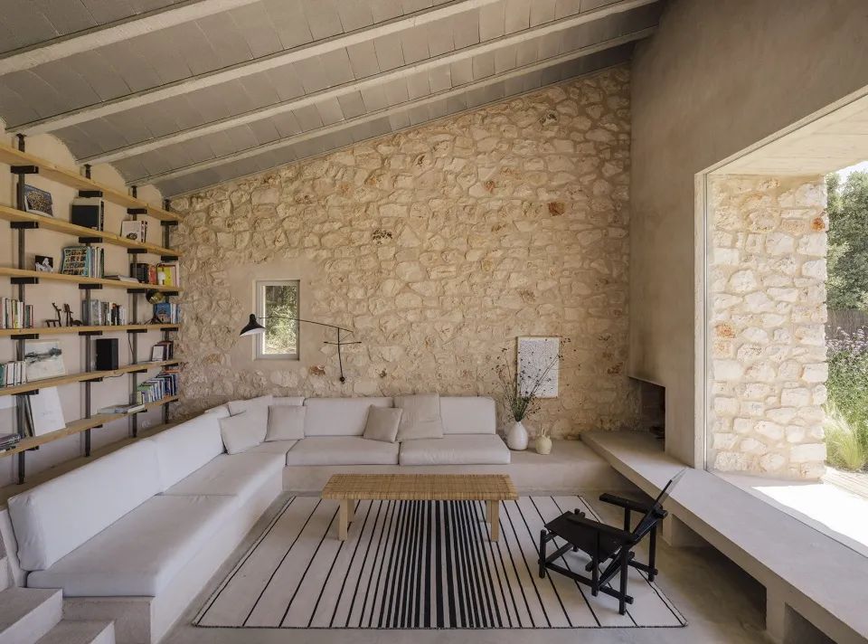 私密的起居空間© Imagen Subliminal 西班牙住宅Villa Icaria／Arquitectura al descubierto