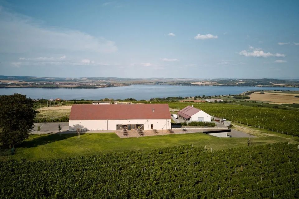 鳥瞰酒莊及葡萄園 Czech 捷克葡萄酒莊園內的品酒空間 葡萄酒窖Wine Bar Reisten／ORA