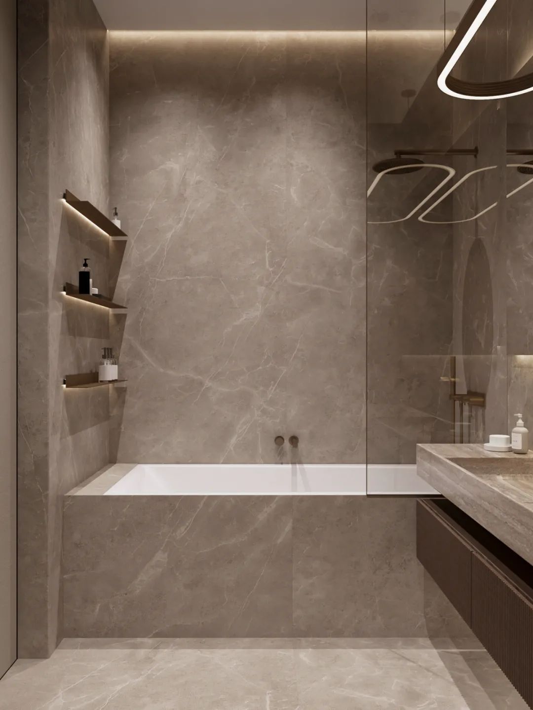 衛浴 洗手間 washroom bathroom LIPKI-APARTMENT公寓室內設計／N.Team Design
