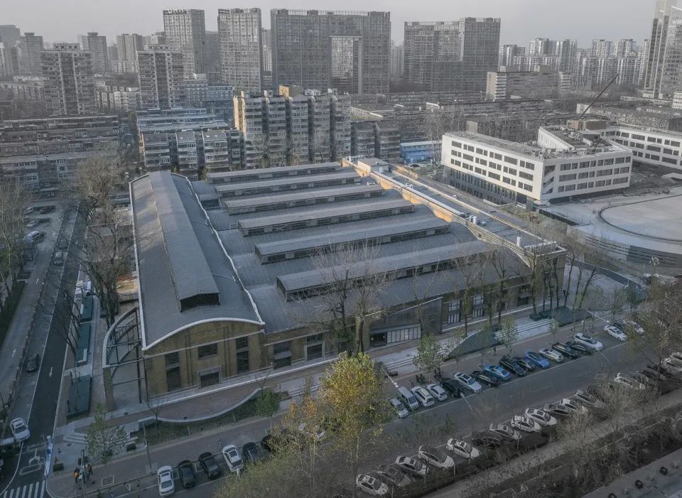 園區整體鳥瞰 北京舊建築改造「1959時間里」文創產業園區/水發綠建(北京)城市科技發展有限公司