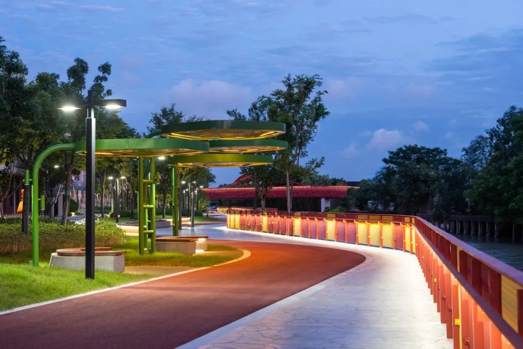 Shanhai Waterfront Public Space 上海閔行橫涇港東岸水岸景觀空間／SPARK思邦