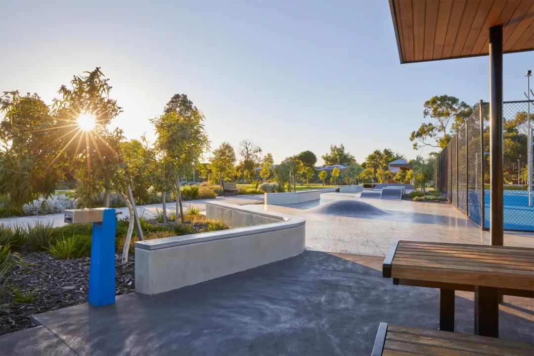 澳州伯斯社區公園景觀建築設計 Australia Perth Landscape Architecture Design Lathlain Park Community Zones/ REALMstudios + Urbis