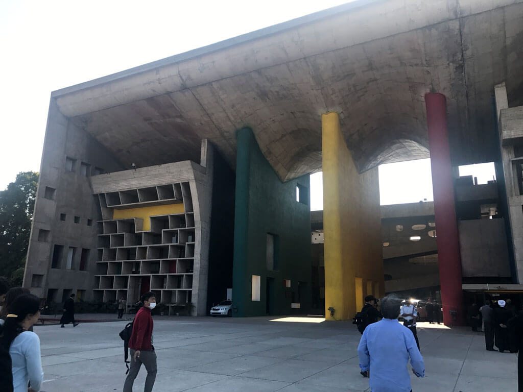 香地葛法院 High Court, Chandigarh,Le Corbusier 柯比意設計