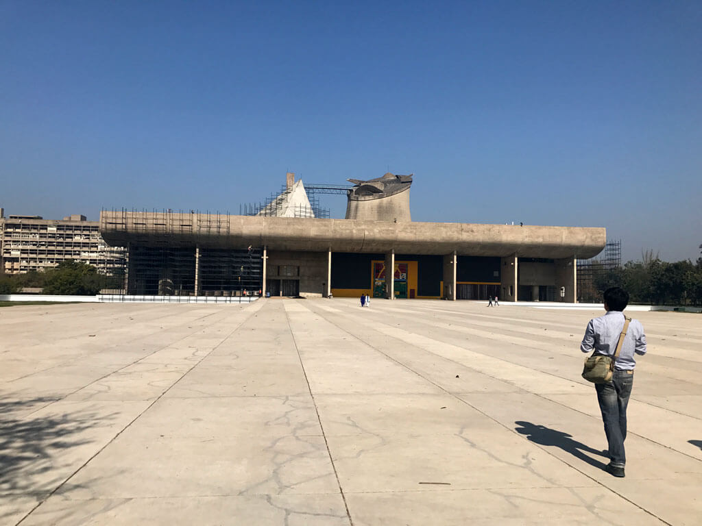 印度昌迪加爾議會大廈(Chandigarh_Punjab Legislative Assembly), Le Corbusier柯比意