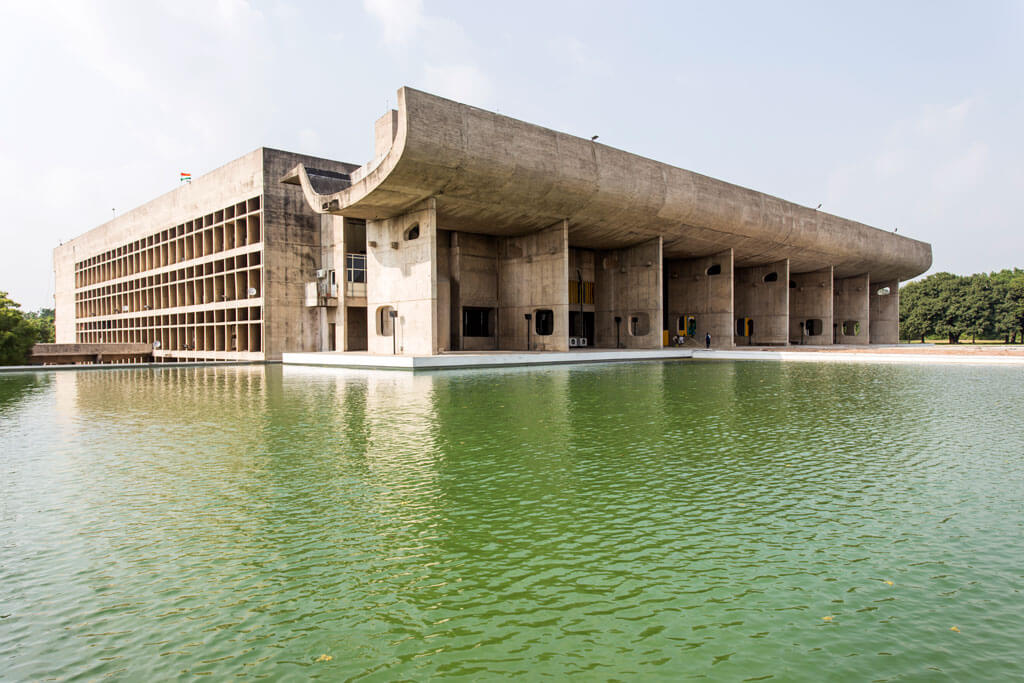 香地葛議會大廈 Palace of Assembly Chandigarh,Le Corbusier 柯比意設計