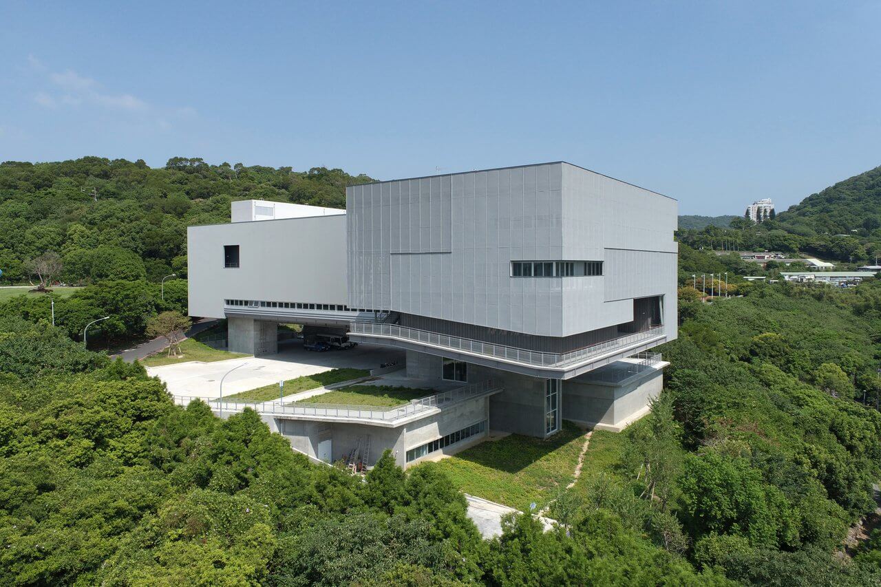 台北藝術大學科技藝術館入圍2021台灣建築獎。圖／建築師雜誌提供