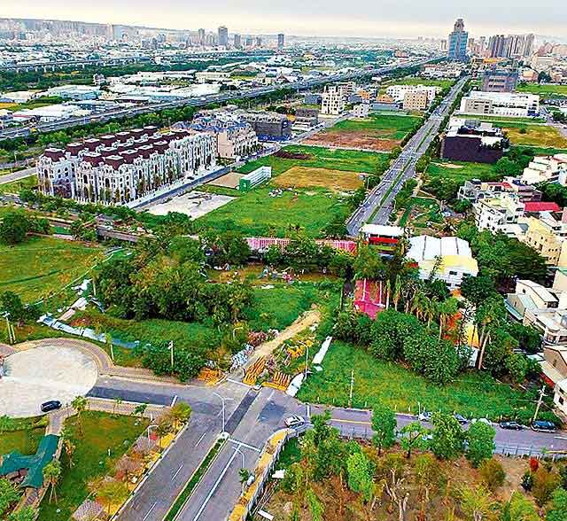 台中黎明自辦重劃區面積186公頃