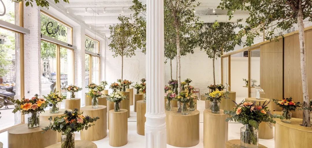巴塞隆納花店室內設計 Spain Barcelona Colvin  Florist interior design／Roman Izquierdo Bouldstridge