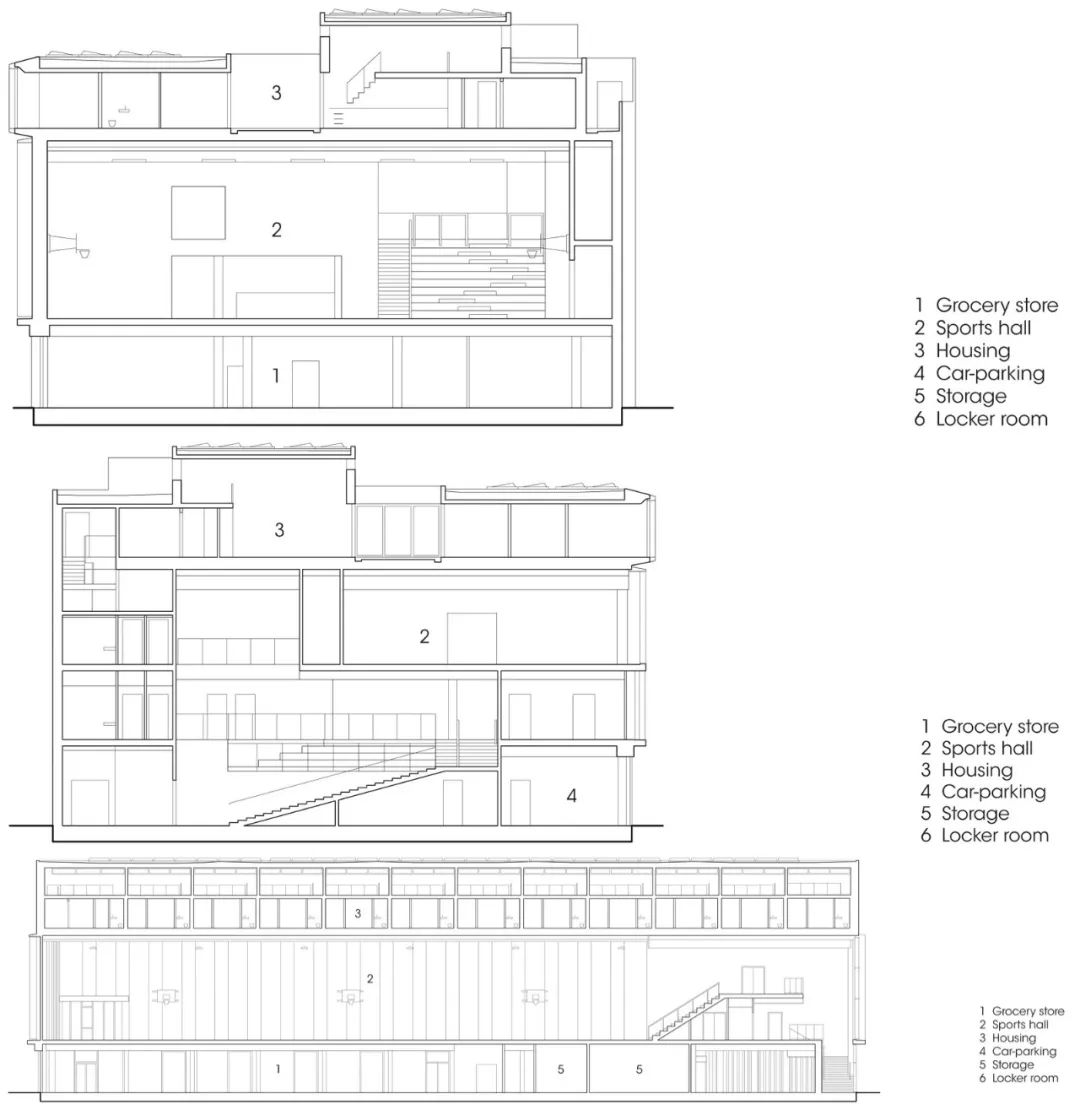 剖面圖 Section