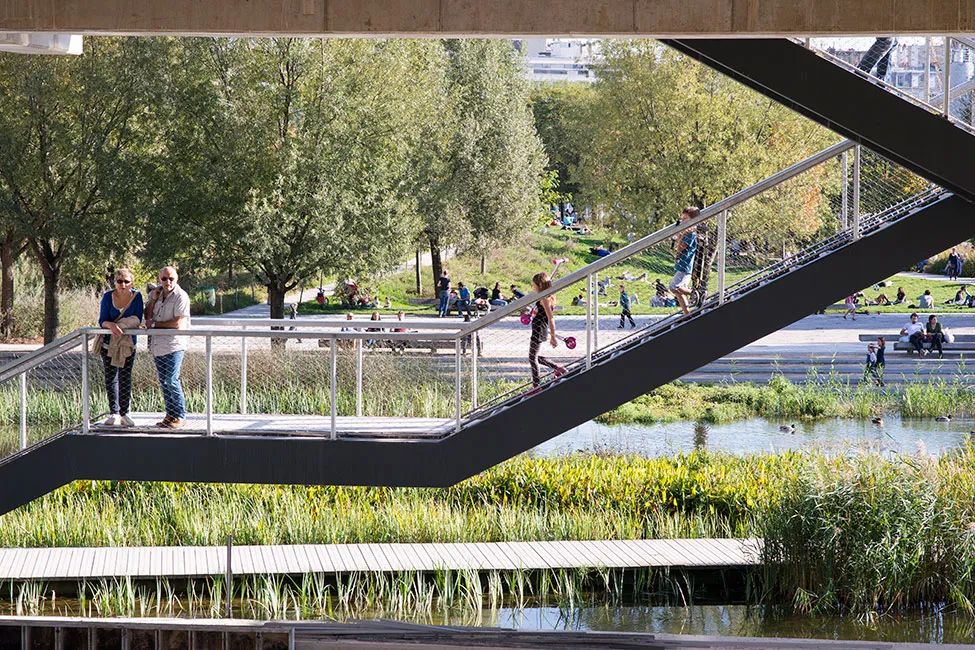 巴黎景觀設計馬丁·路德·金公園Clichy-Batignolles Paris Landscape Architecture Martin Luther King Park／Atelier Jacqueline Osty & associes 