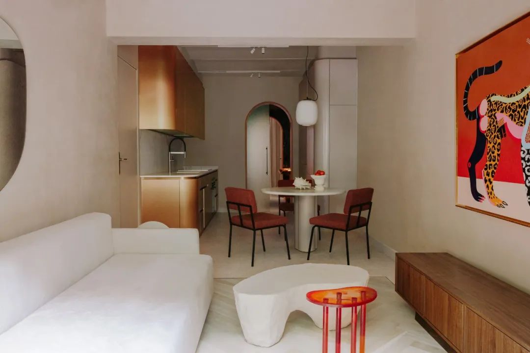 巴塞隆納公寓室內設計 Barcelona Waves House interior design／Szymon Keller 