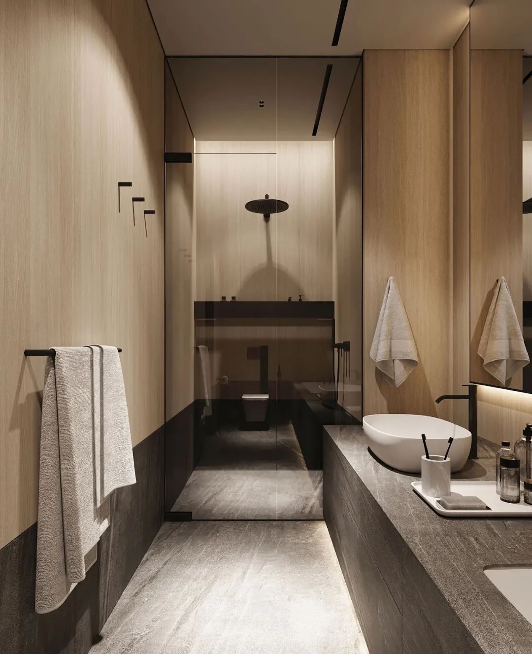 衛浴 Bathroom Russia SS70 interior design 住宅公寓室內設計／Hot Walls | Mikhail Shaposhnikov 