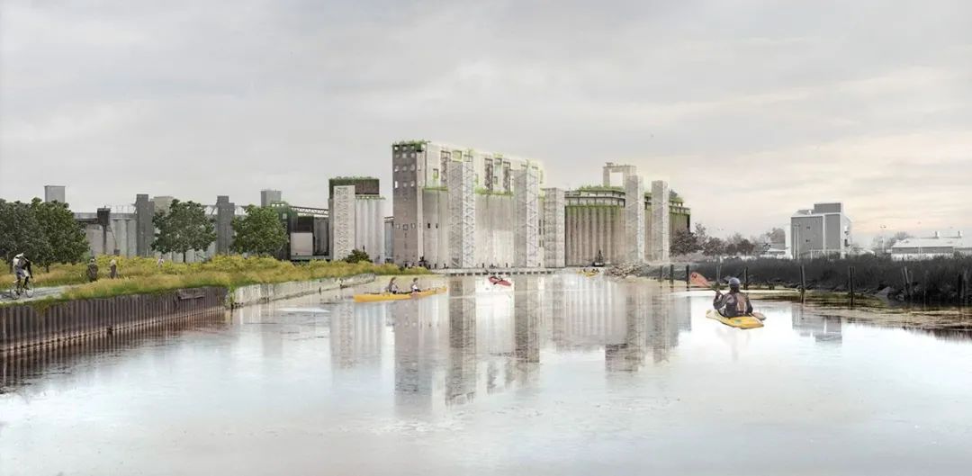   美國水牛城穀倉城（Silo City）／建築師：STUDIO V Architecture  