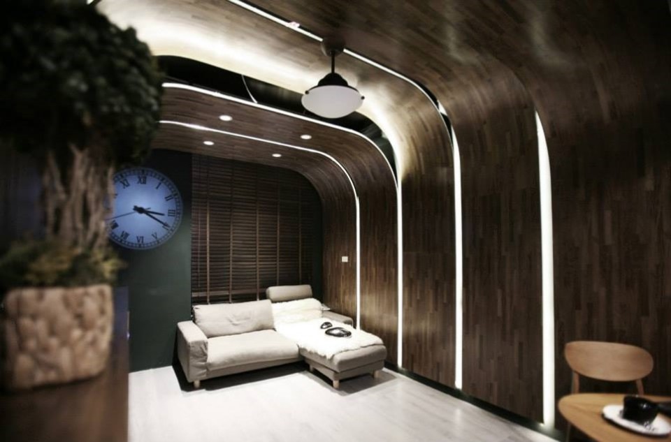 頂樓休憩空間室內設計 生活之繭 The Cocoon roof space interior design／行一建築 • 彭文苑建築師事務所