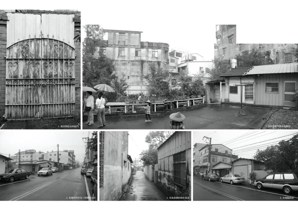 基地原貌與周遭環境 臺中私人住宅「繁櫻之庭」Taichung Taiwan Private House／一一建築＋粘晉榕建築師事務所