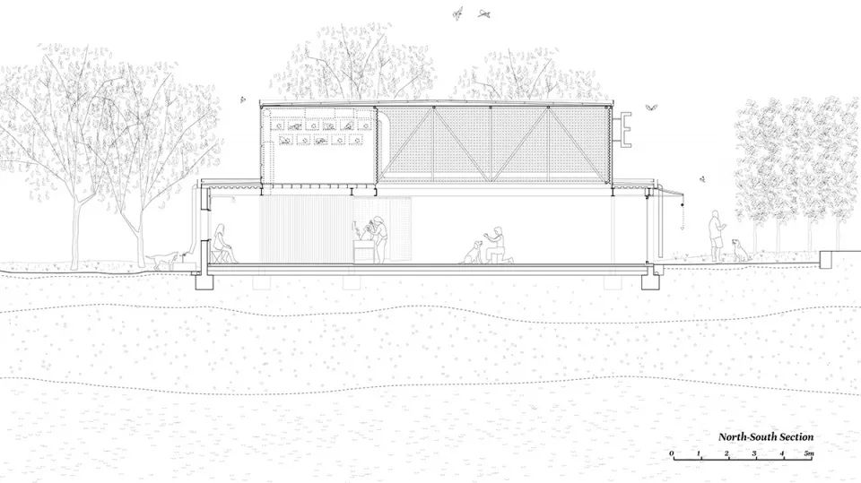 西班牙狗與人及其他物種訓練學校Educan School for Dogs, Humans and Other Species／Eeestudio + Lys Villalba