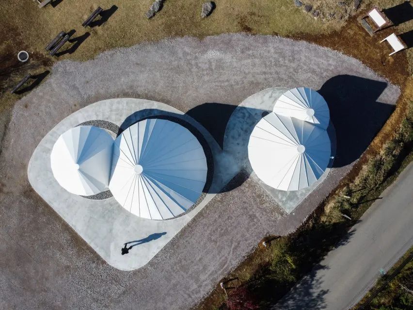 Mount Fuji Public Toilet  OATH HILL PARK 富士山公共廁所，誓いの丘公園／隈研吾 Kengo Kuma