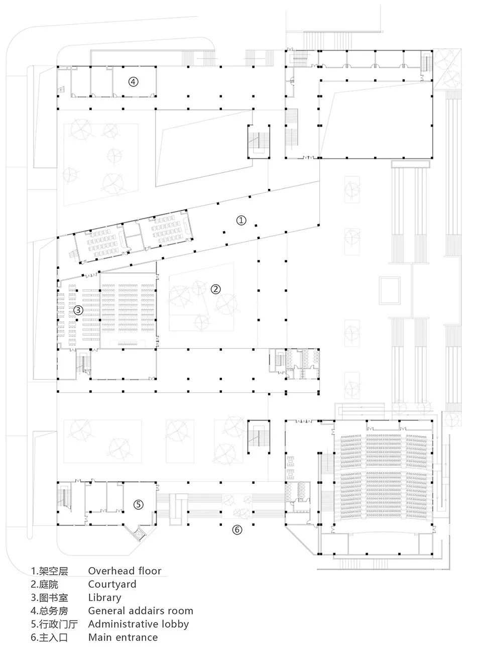 China School Campus Architecture Design 中國銅陵市十五中西湖校區及師範附小新校區／地平線建築設計