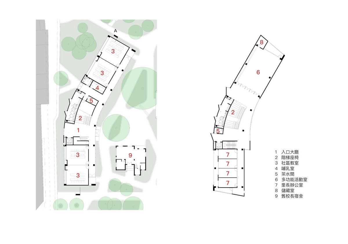 桃園南門公園地下停車場及南門市民活動中心／境向聯合建築師事務所
