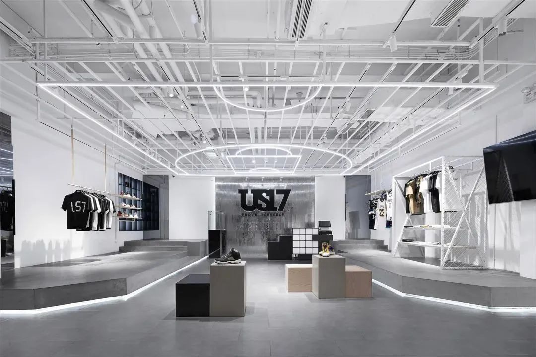 電鍍石材 US17潮牌店(深業上城店)/TRID添睿室內設計