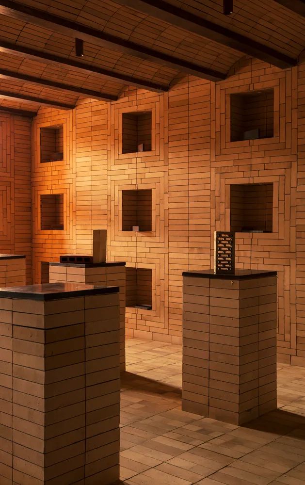 印度德里磚塊磚材展示體驗中心室內設計 India Dehli Jindal Mechno Bricks The Brick Bond Showroom interior design／RA Design Interiors Studio