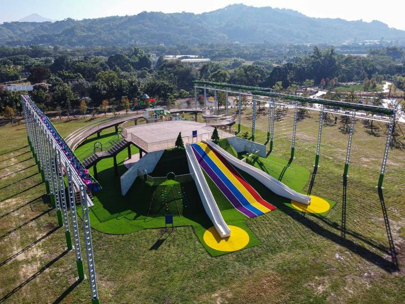 南投最大親子共融特色公園「名間親子生態園區」 