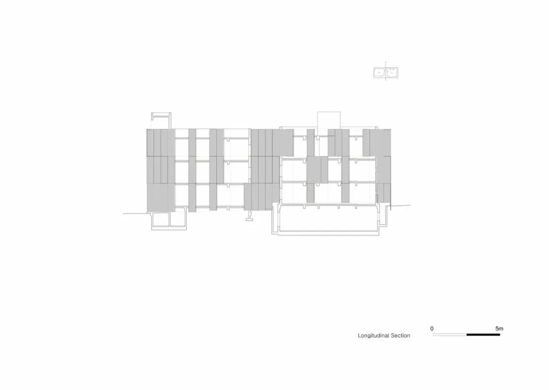 剖面圖 Section 首爾金谷洞辦公室室內設計改造 Seoul Office interior design/BCHO Architects Associates