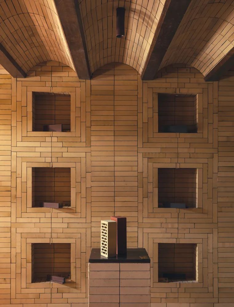 印度德里磚塊磚材展示體驗中心室內設計 India Dehli Jindal Mechno Bricks The Brick Bond Showroom interior design／RA Design Interiors Studio