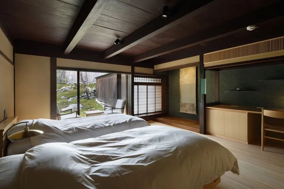 客房內 guestroom 京都福山市菱屋 Kyoto Hishiya Hotel／佐野文彥工作室 Fumihiko Sano Studio