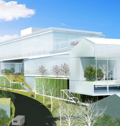 樹德綠色夢工廠國際競圖 圖片說明：中國林鋒建築師獲得優選的作品。(樹德企業提供)