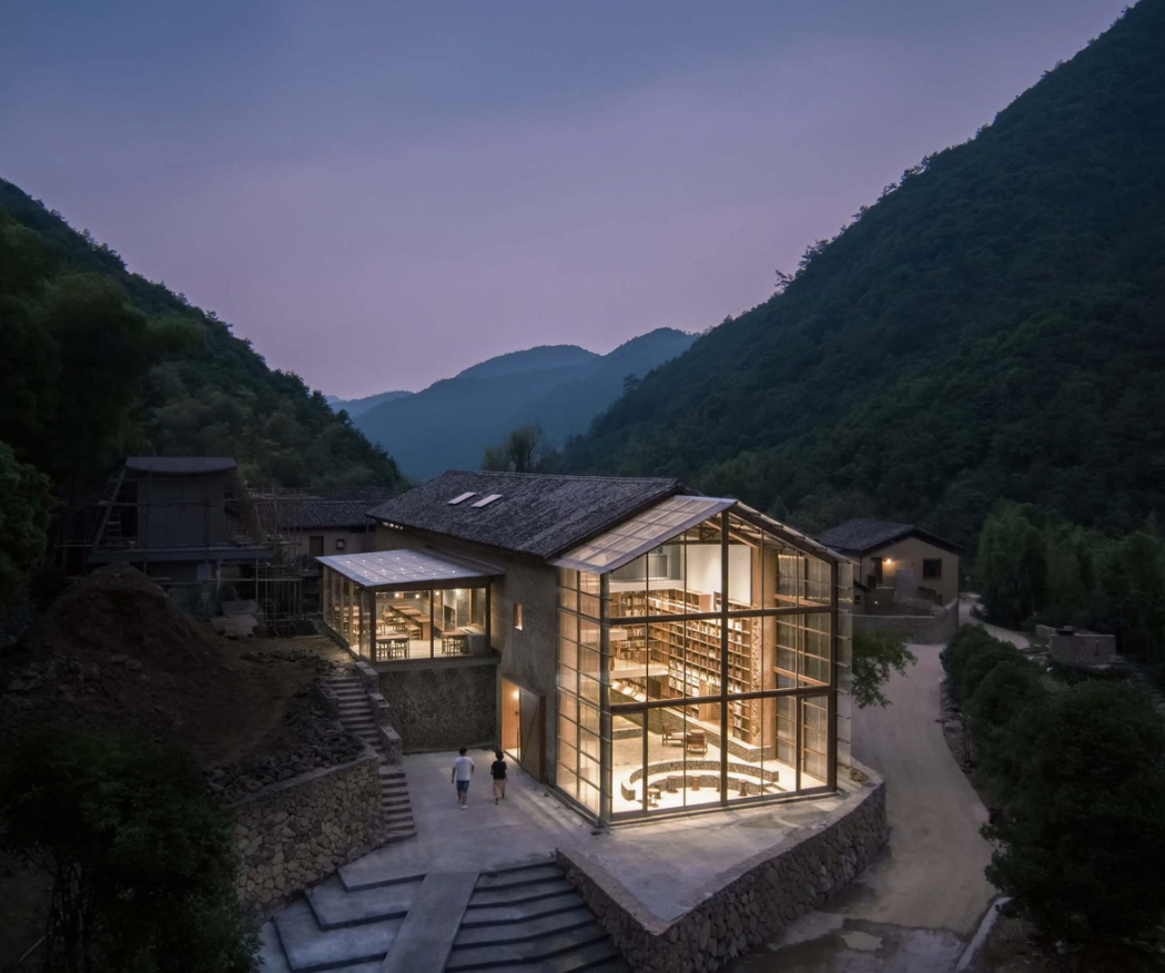  青龍塢言几又鄉村膠囊旅社書店／建築師：西濤設計工作室Atelier TAO+C   