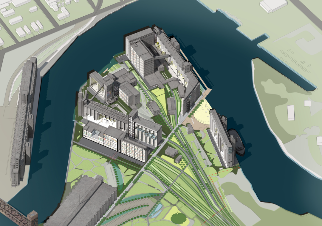  美國水牛城穀倉城（Silo City）／建築師：STUDIO V Architecture   