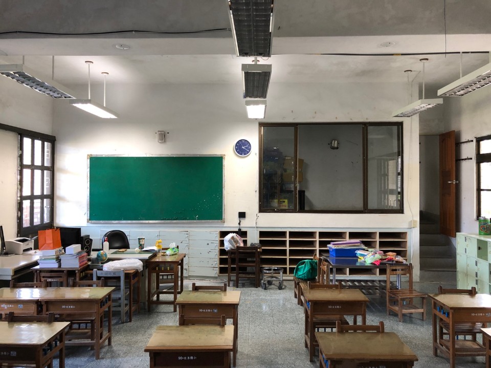教室改造前 新北市汐止區北港小學教室改造計畫 classroom interior design／共序工事 Üroborus_studioLab