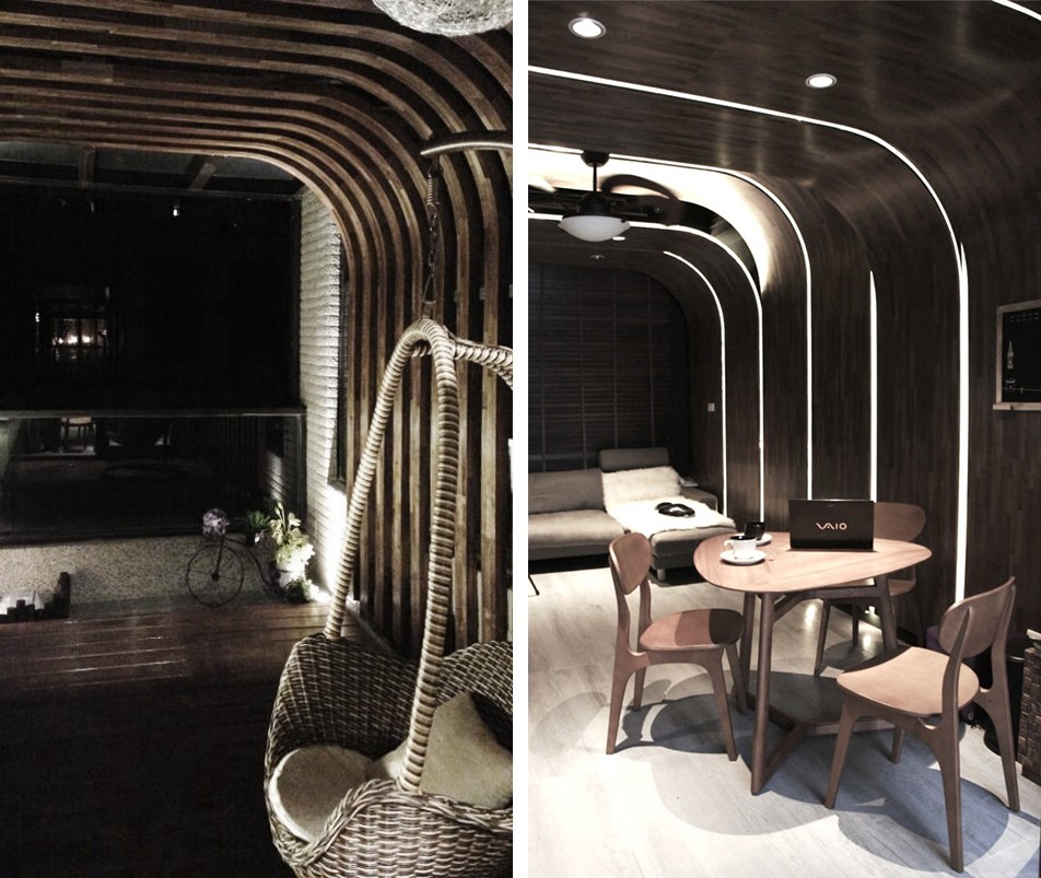 頂樓休憩空間室內設計 生活之繭 The Cocoon roof space interior design/行一建築 • 彭文苑建築師事務所