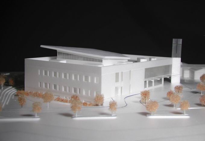 建築模型 model 美國紐澤西州若歌教會新堂RCCC Charis Chapel, Rutgers Community Christian Church/JJPAN 潘冀聯合建築師事務所