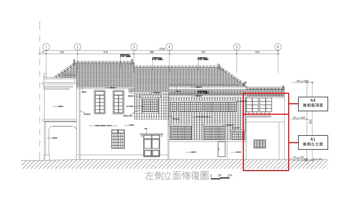 台中市老屋動 老舊街屋活化整修補助計畫：蔡內科建築 臺中市中區中山路183號 葉宗衡建築師事務所