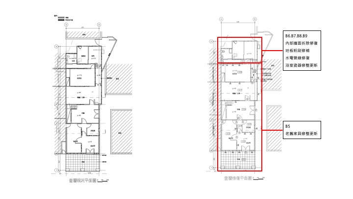 台中市老屋動 老舊街屋活化整修補助計畫：蔡內科建築 臺中市中區中山路183號 葉宗衡建築師事務所