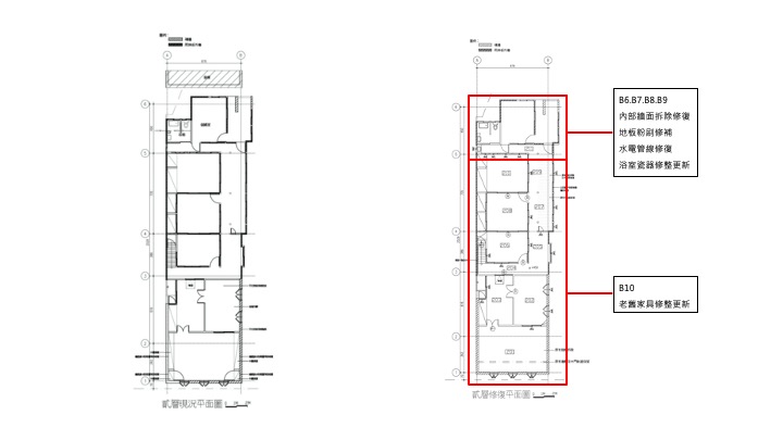 台中市老屋動 老舊街屋活化整修補助計畫：蔡內科建築 臺中市中區中山路183號 葉宗衡建築師事務所