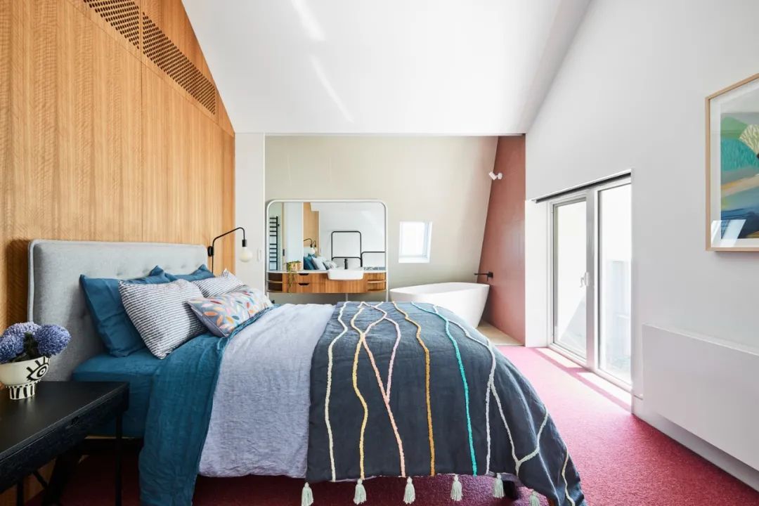 臥室 Bedroom Australia Private House 澳洲RaeRae住宅／Austin Maynard Architects