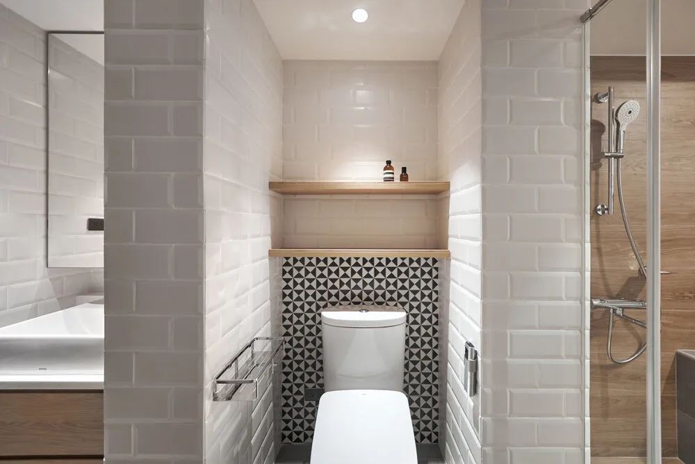 衛浴 bathroom 馬桶 Jardín del Sol 植光苑子 Taiwan Taipei interior design／巢空間室內設計