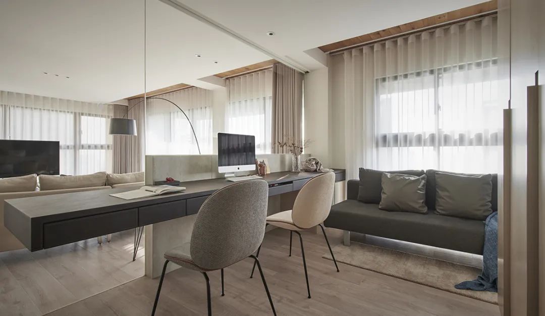 書房 樸光空敘住宅室內設計 Taiwan Taoyuan interior design apartment house/攸關設計