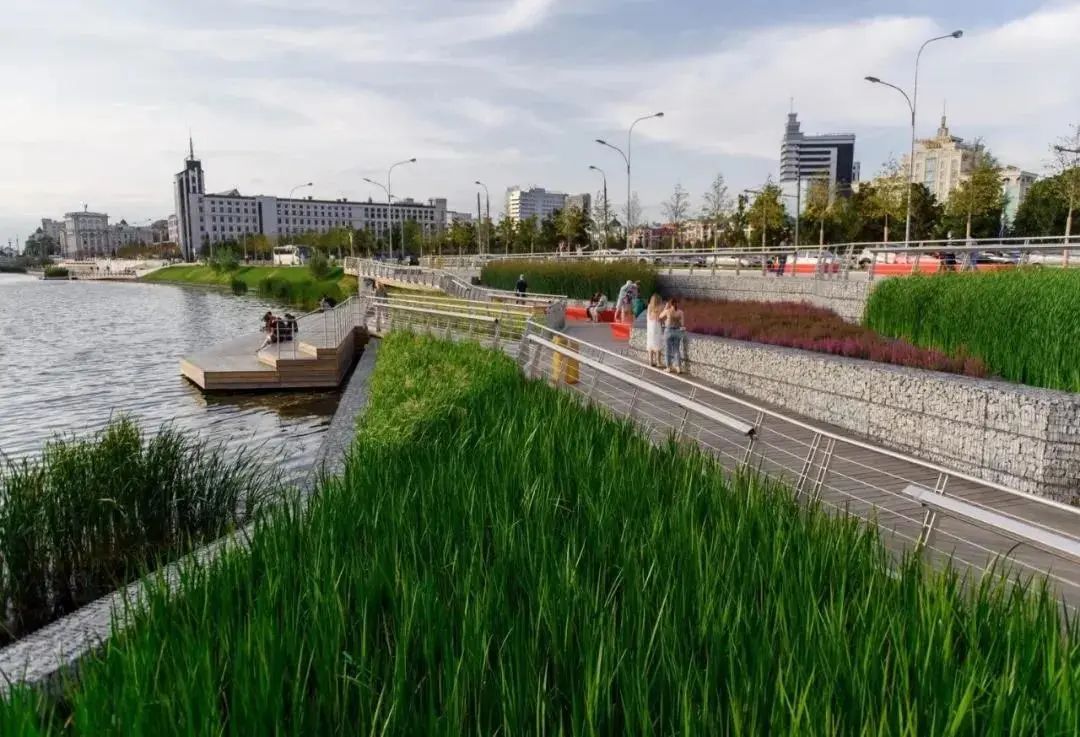  landscape design 景觀設計 俄羅斯喀山市卡班湖群水濱區作品 Revitalizing Kazan's Prime Waterfront／設計：土人設計／位置：俄羅斯喀山市