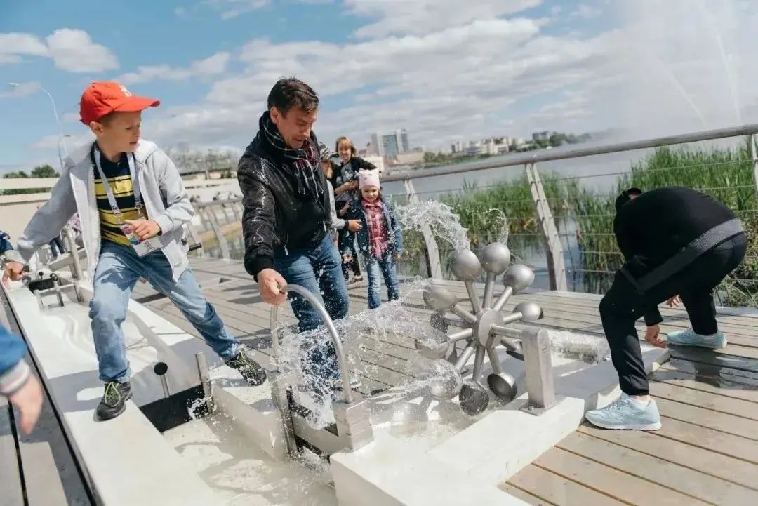  landscape design 景觀設計 俄羅斯喀山市卡班湖群水濱區作品 Revitalizing Kazan's Prime Waterfront／設計：土人設計／位置：俄羅斯喀山市