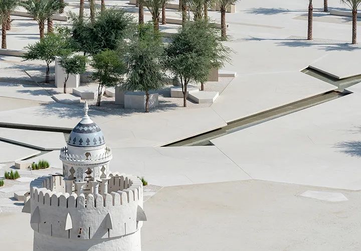 豪森宮殿景觀規劃 Al Hosn Masterplan／設計：CEBRA architecture／位置：阿拉伯聯合大公國 阿布達比 landscape design 景觀設計